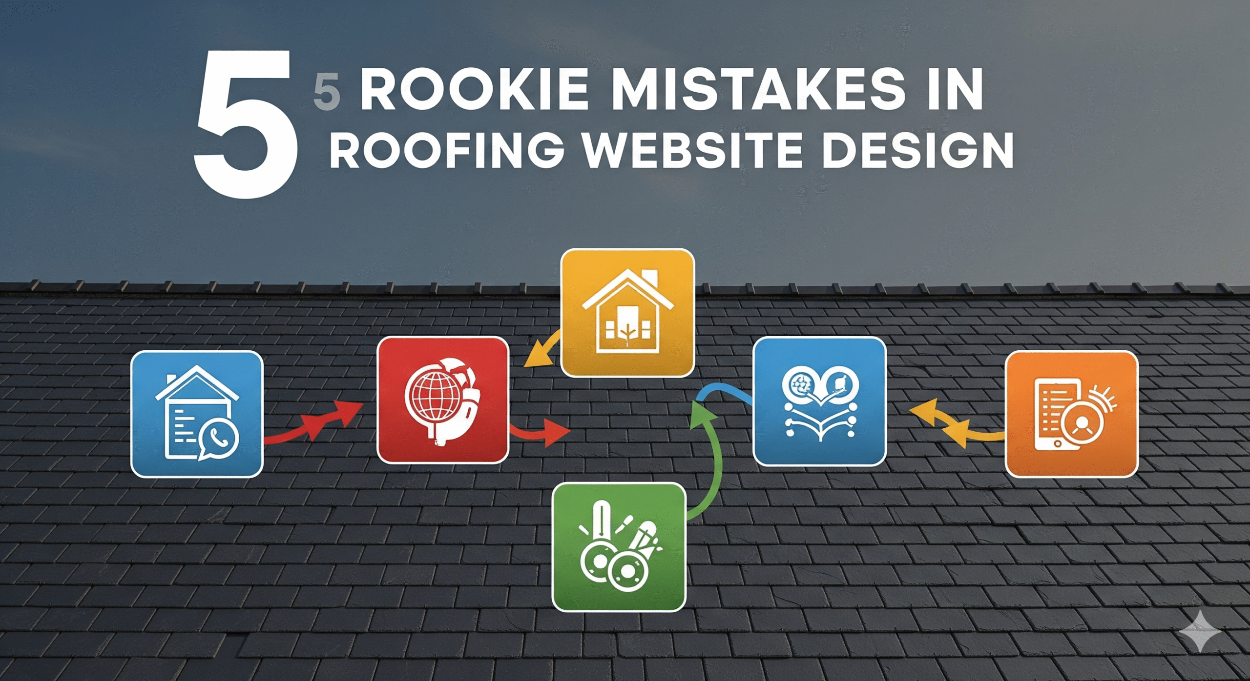 5 Rookie Mistakes in Roofing Website Design—and How to Avoid Them