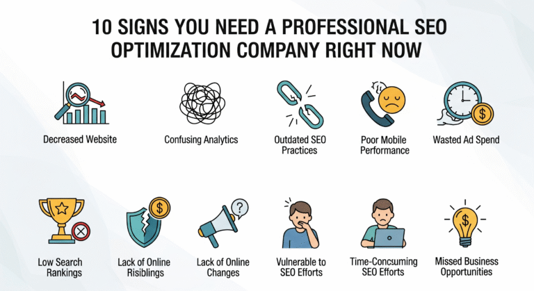 10 Signs You Need a Professional SEO Optimization Company Right Now