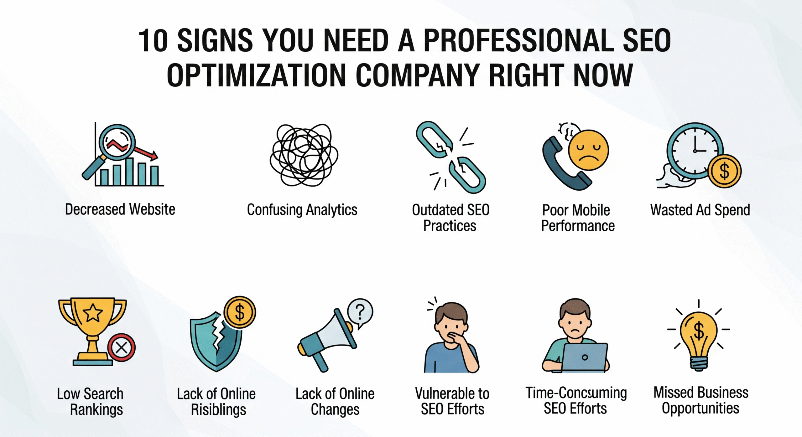 10 Signs You Need a Professional SEO Optimization Company Right Now