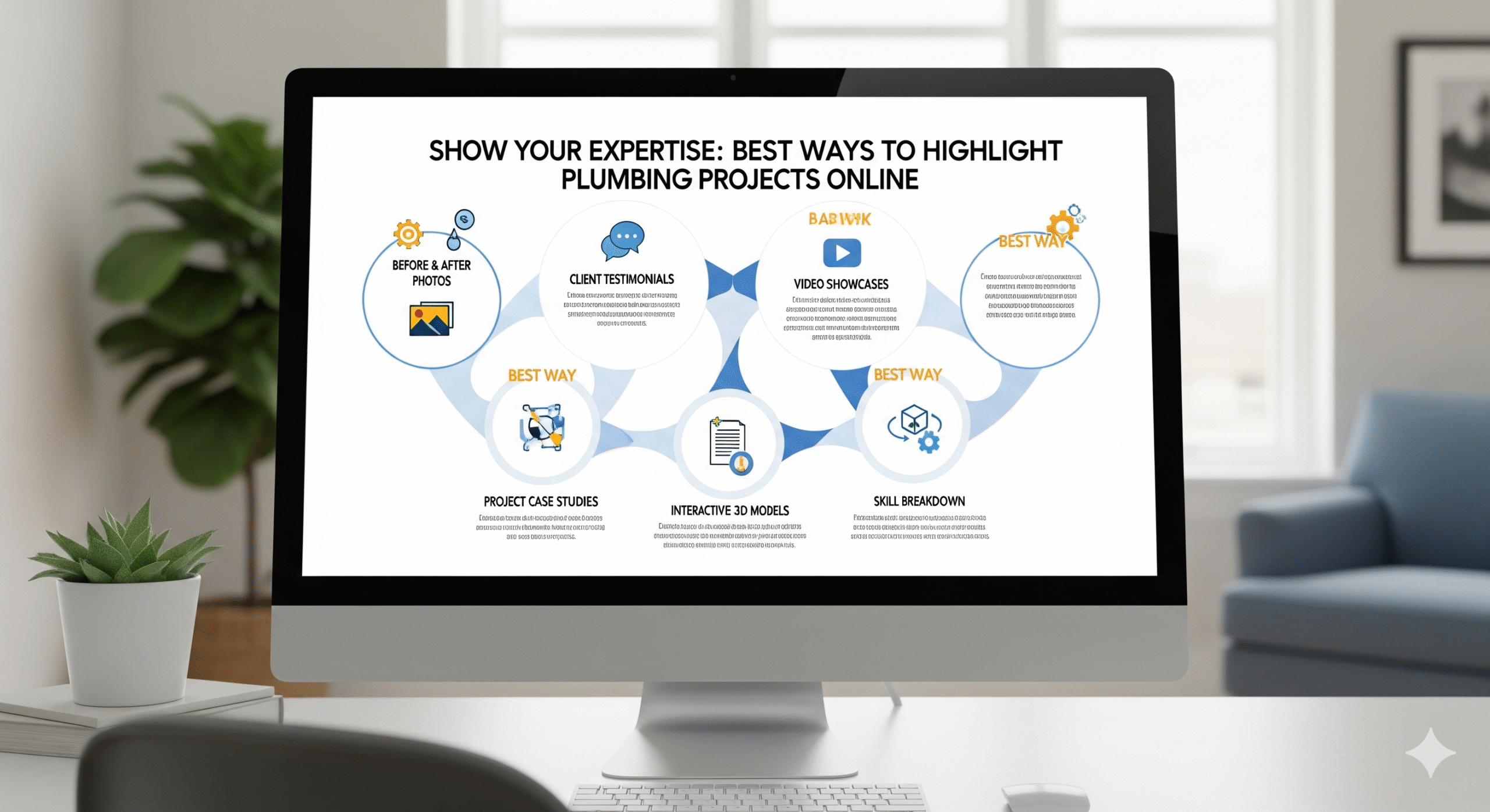 Show Your Expertise: Best Ways to Highlight Plumbing Projects Online