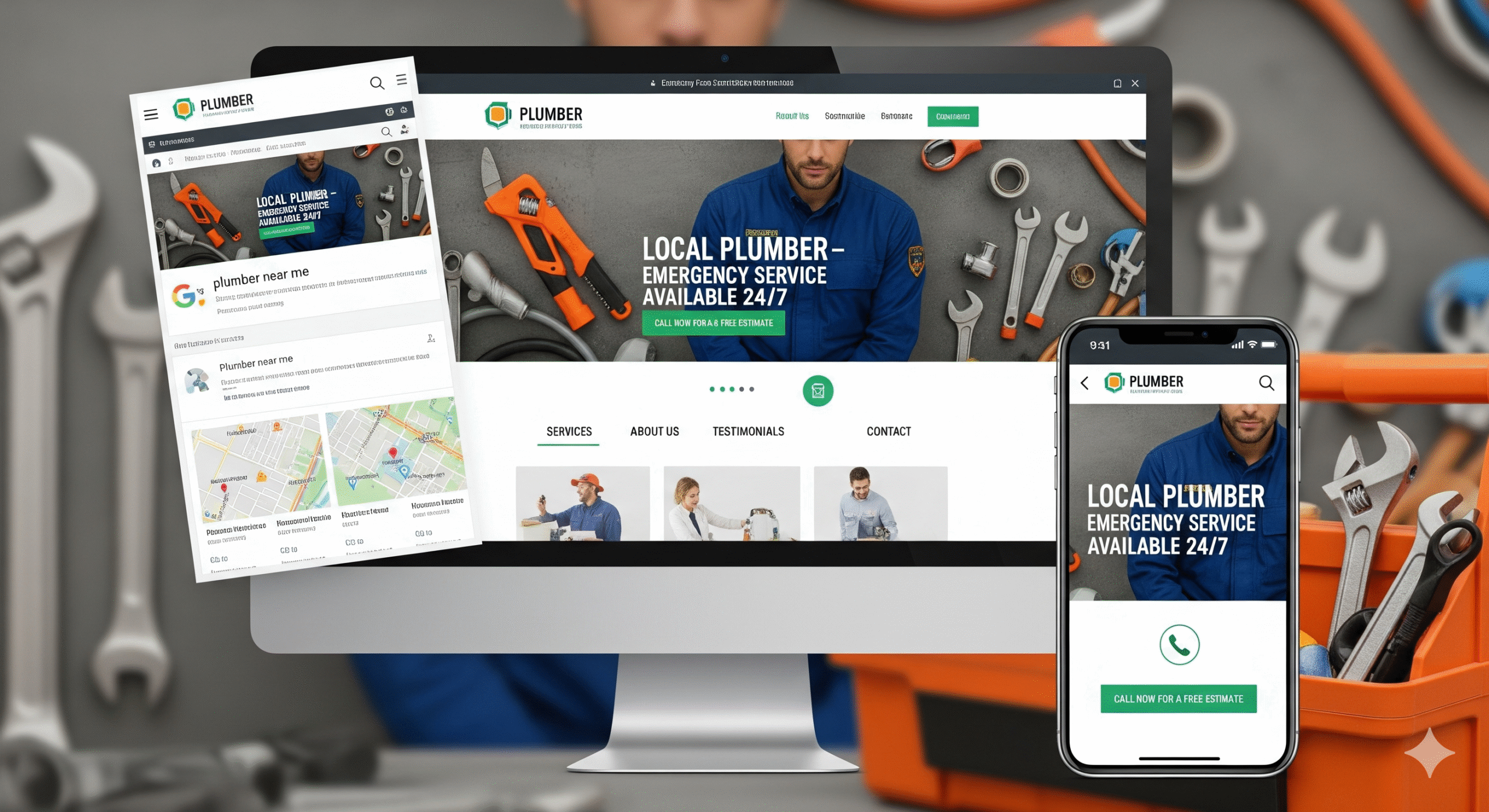 How to Build a Plumber Website That Ranks and Gets Calls