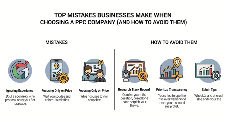 Top Mistakes Businesses Make When Choosing a PPC Company (And How to Avoid Them)