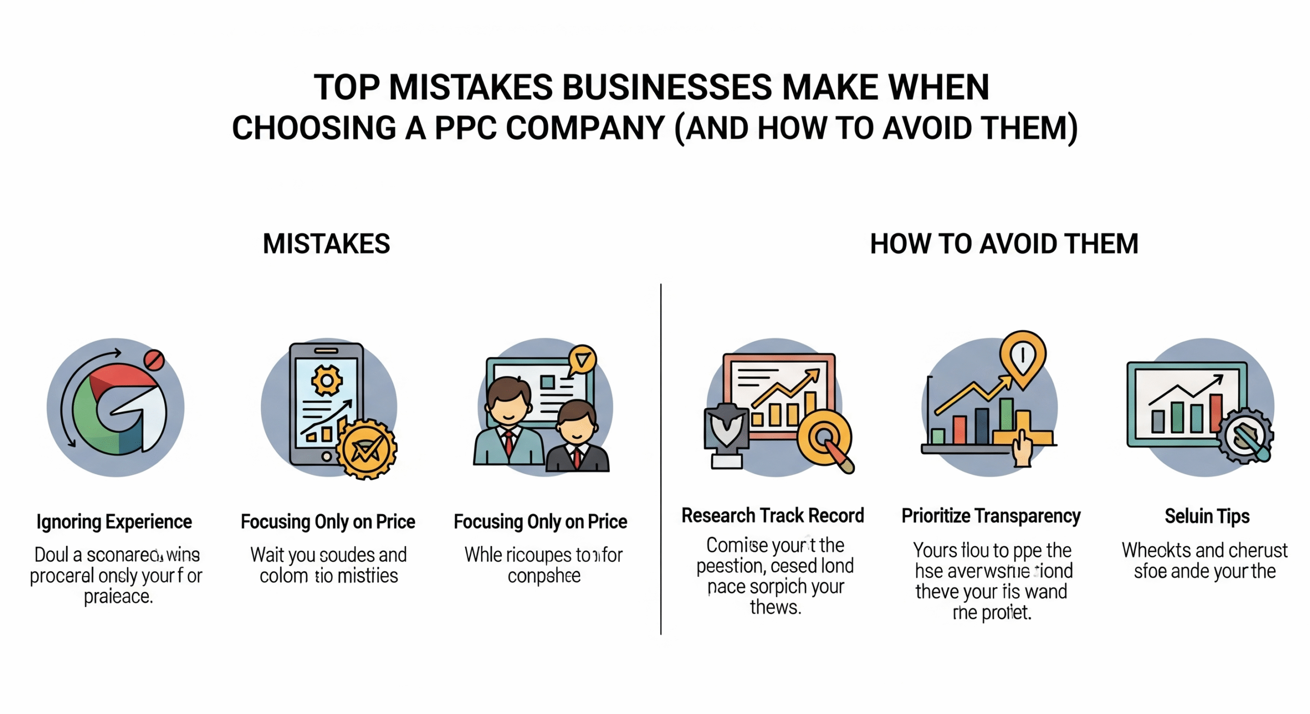 Top Mistakes Businesses Make When Choosing a PPC Company (And How to Avoid Them)
