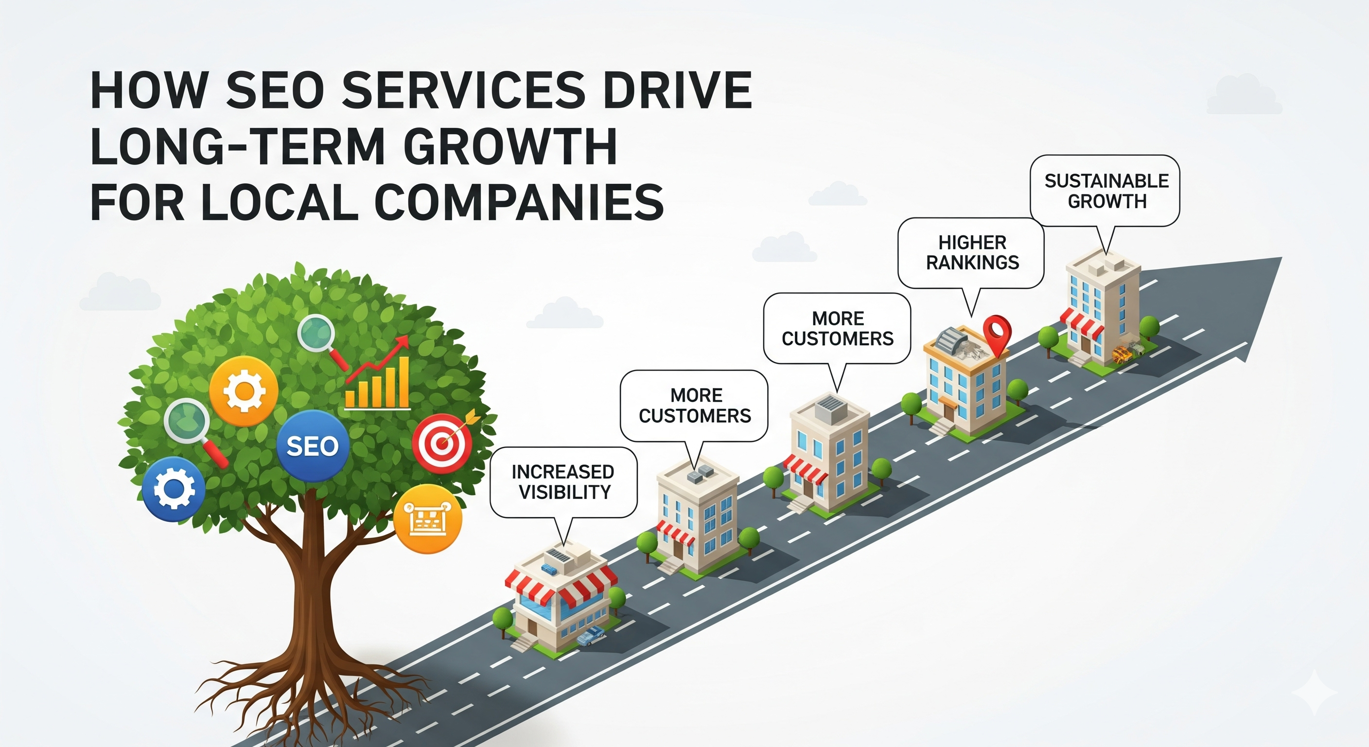 How SEO Services Drive Long-Term Growth for Local Companies