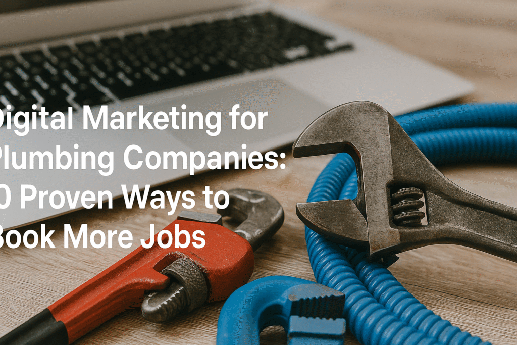 Digital Marketing for Plumbing Companies: 10 Proven Ways to Book More Jobs