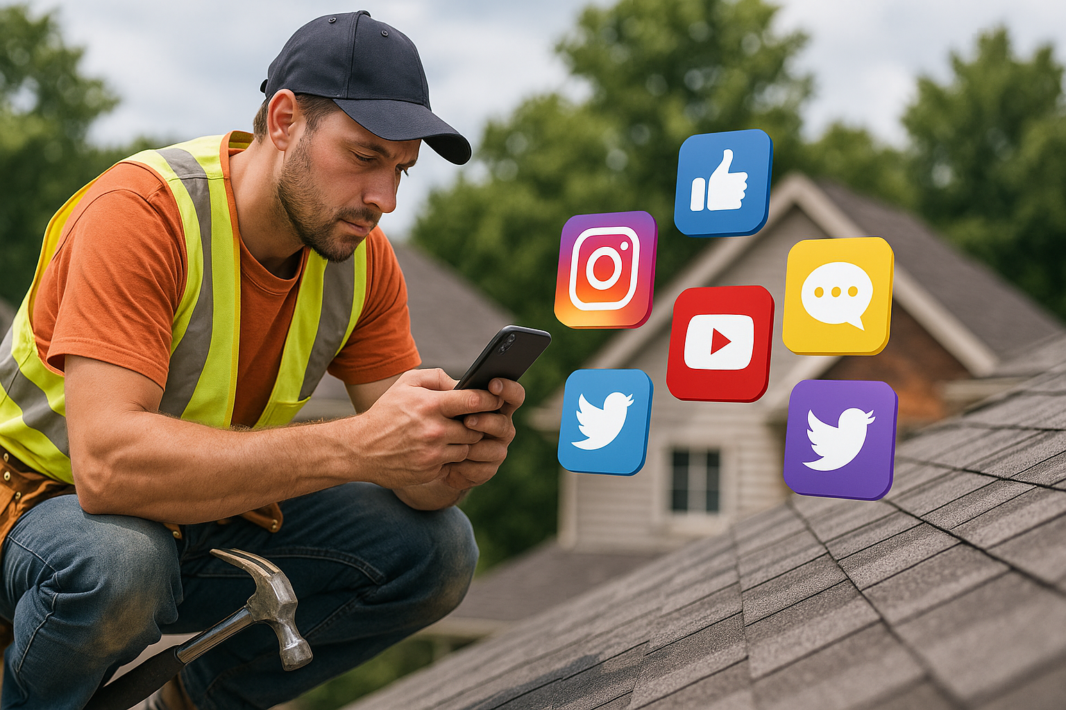How Roofing Companies Are Using Social Media to Dominate Local Markets