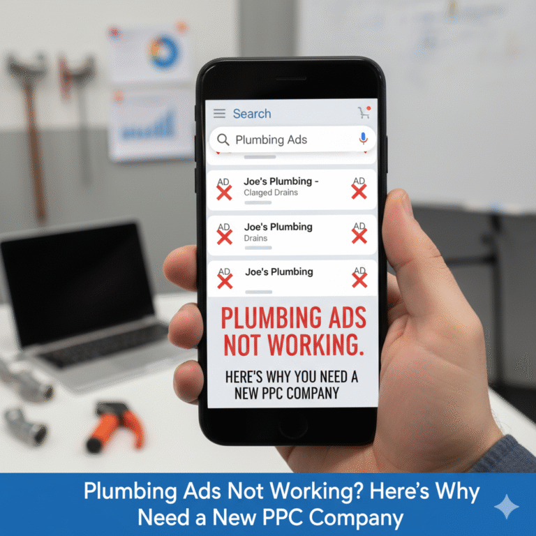 Plumbing Ads Not Working? Here’s Why You Need a New PPC Company