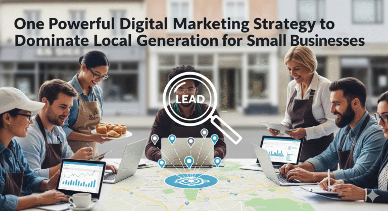 One Powerful Digital Marketing Strategy to Dominate Local Lead Generation for Small Businesses