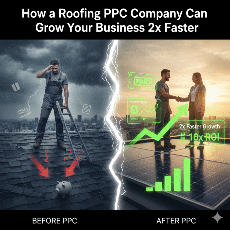 How a Roofing PPC Company Can Grow Your Business 2x Faster