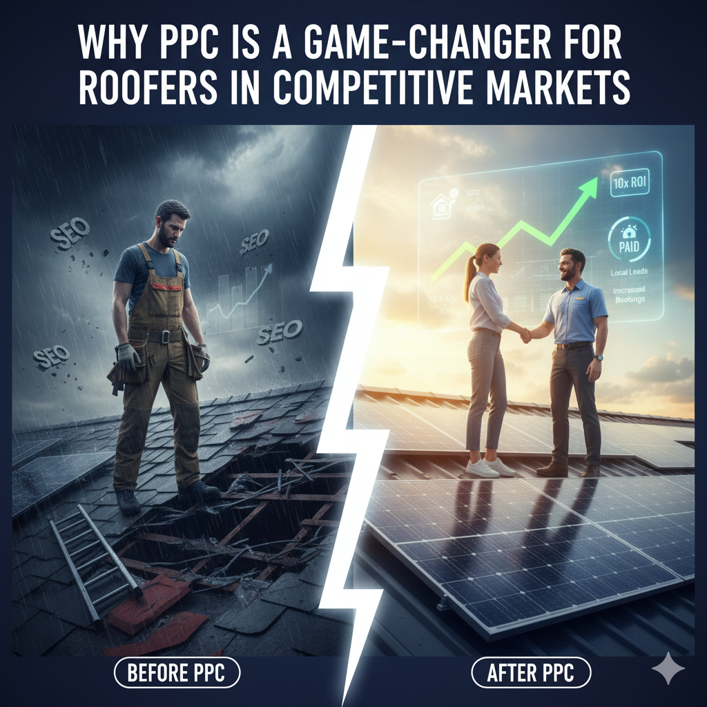 Why PPC Is a Game‑Changer for Roofers in Competitive Markets