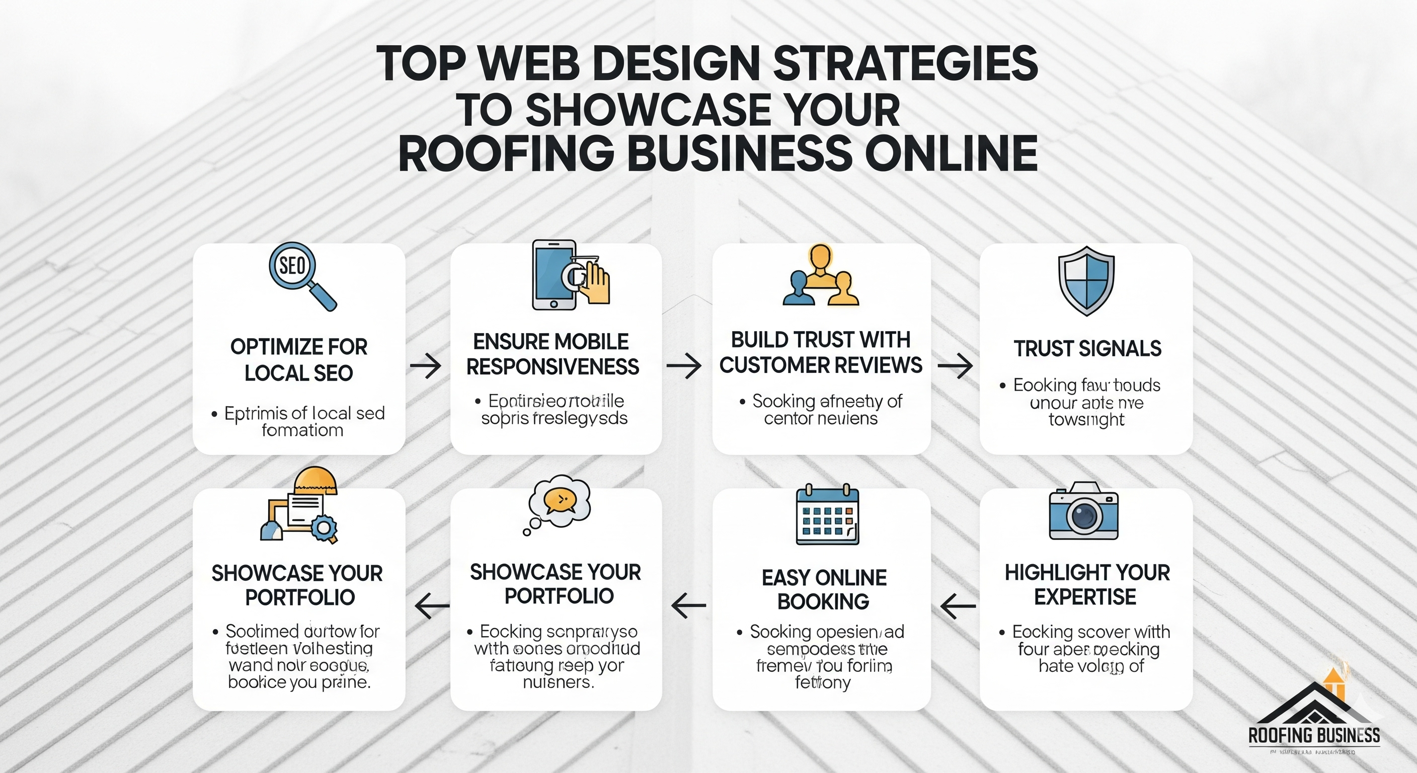 Top Web Design Strategies to Showcase Your Roofing Business Online