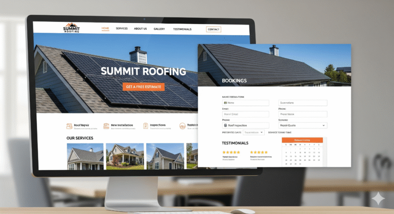 From Homepage to Bookings: Website Layout Best Practices for Roofers
