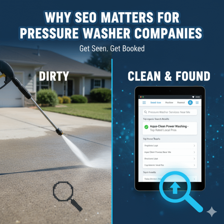 Why SEO Matters for Pressure Washer Companies