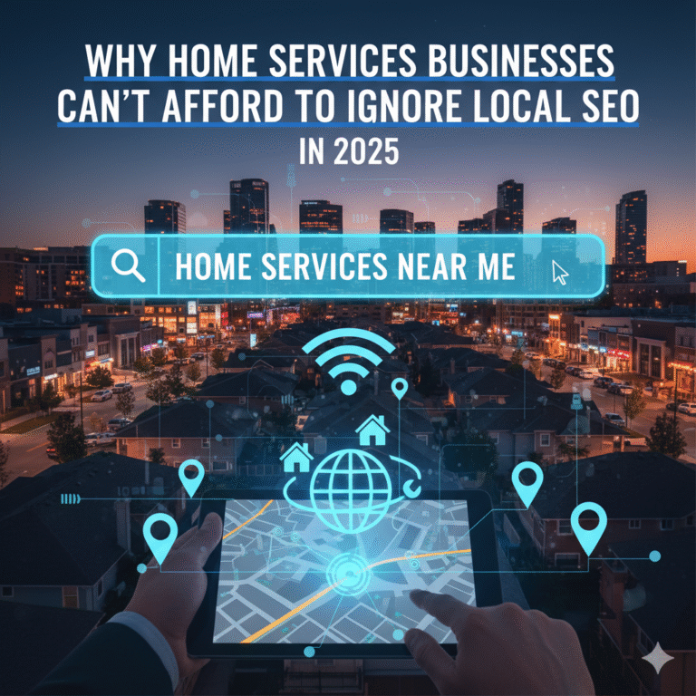 Why Home Services Businesses Can’t Afford to Ignore Local SEO in 2025