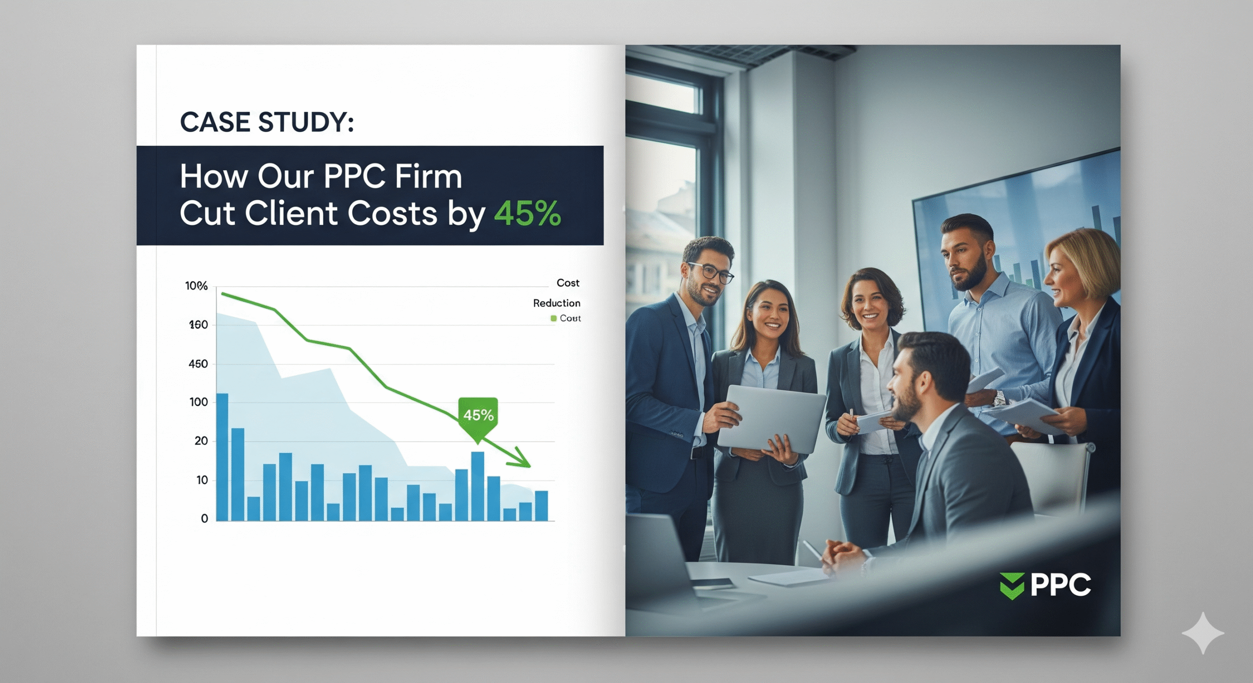 Case Study: How Our PPC Firm Cut Client Costs by 45%