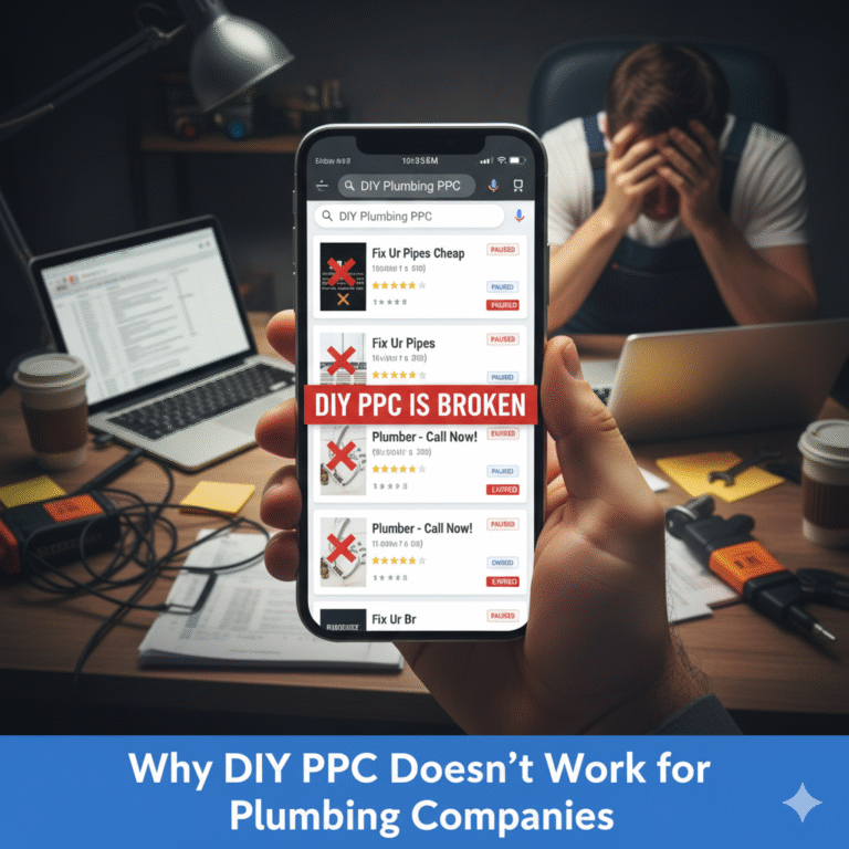 Why DIY PPC Doesn’t Work for Plumbing Companies