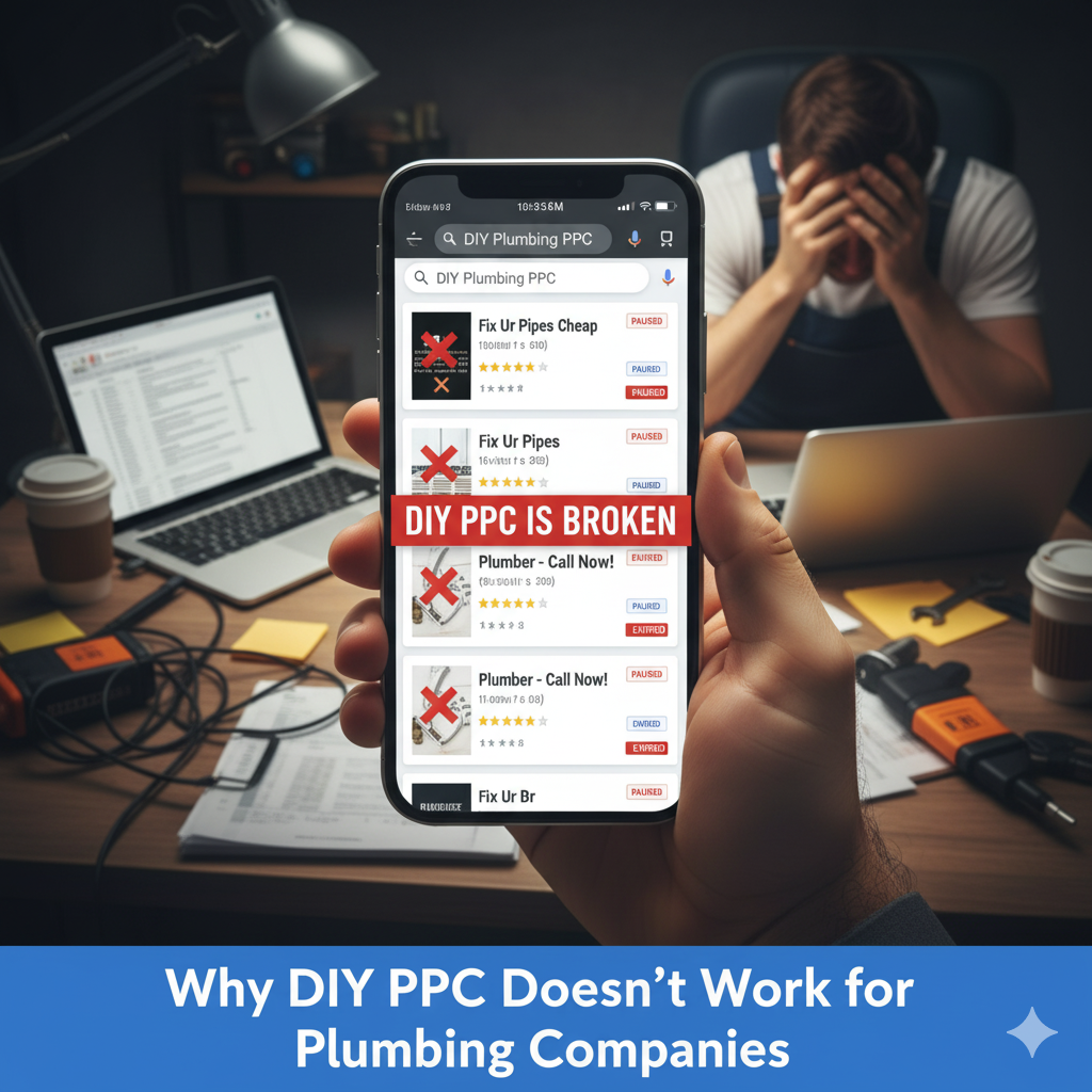 Why DIY PPC Doesn’t Work for Plumbing Companies
