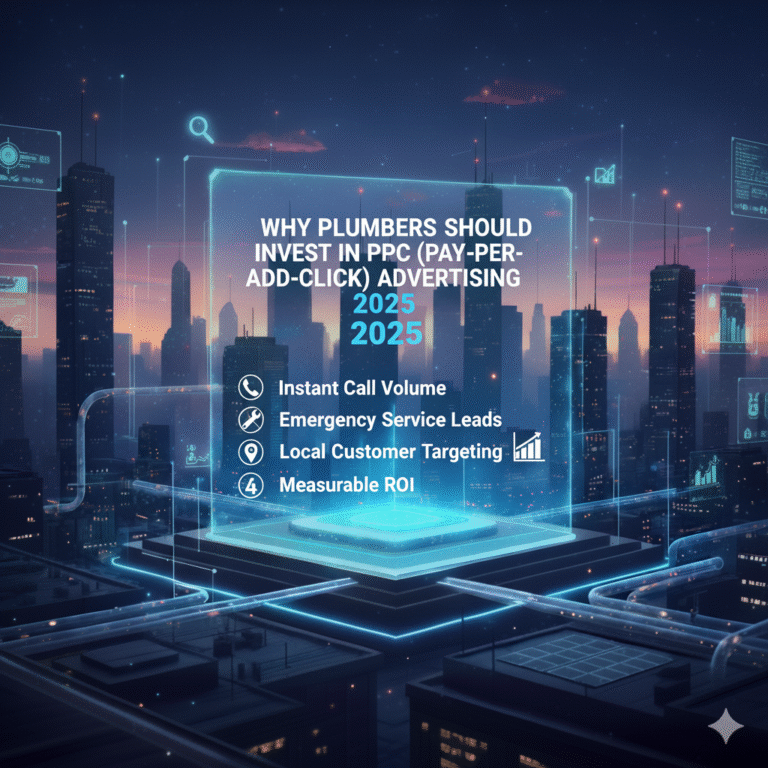 Why Plumbers Should Invest in PPC (Pay‑Per‑Click) Advertising