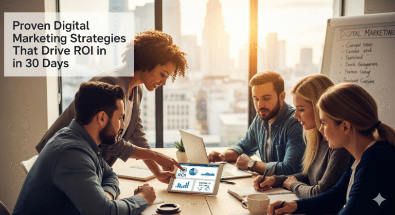 Proven Digital Marketing Strategies That Drive ROI in 30 Days