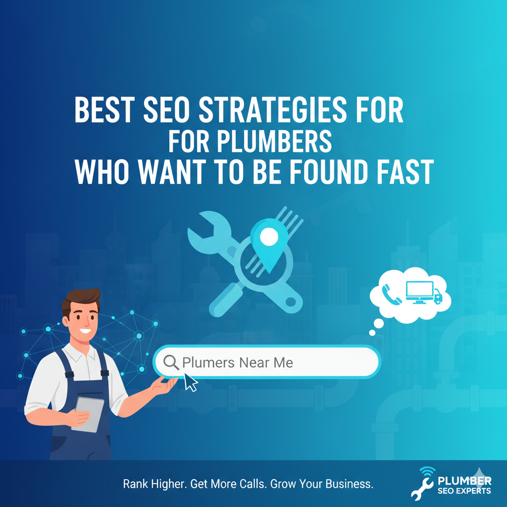 Best SEO Strategies for Plumbers Who Want to Be Found Fast
