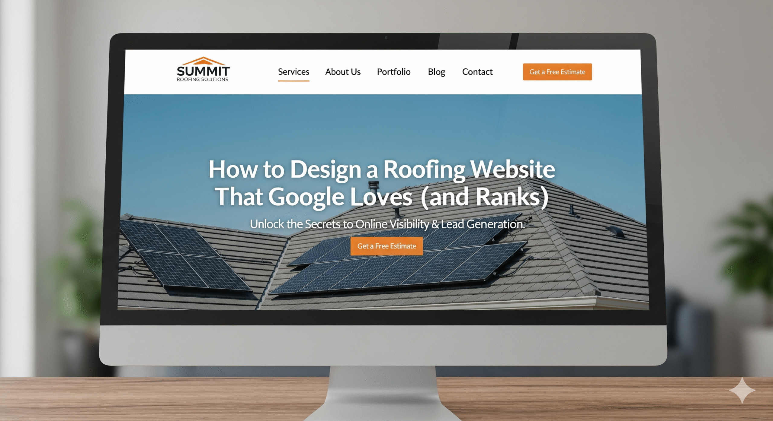How to Design a Roofing Website That Google Loves (and Ranks)