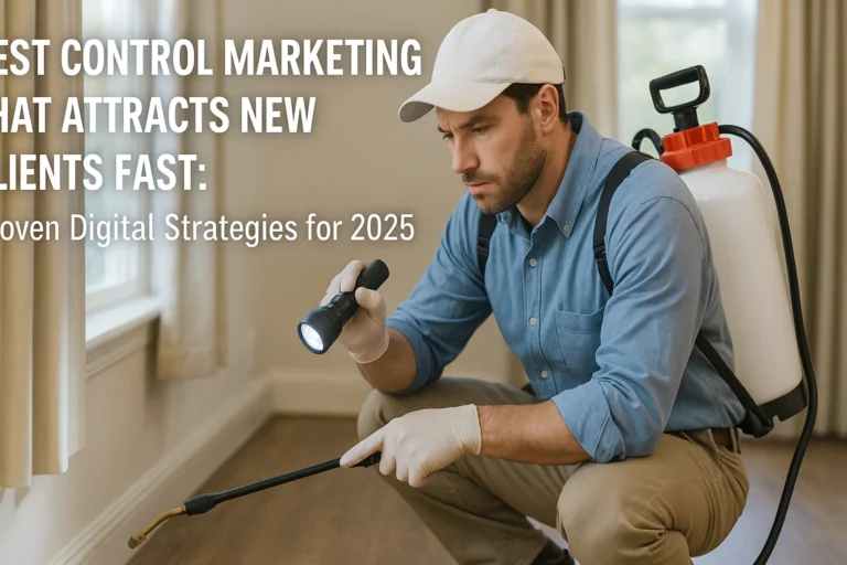 Pest Control Marketing That Attracts New Clients Fast: Proven Digital Strategies for 2025