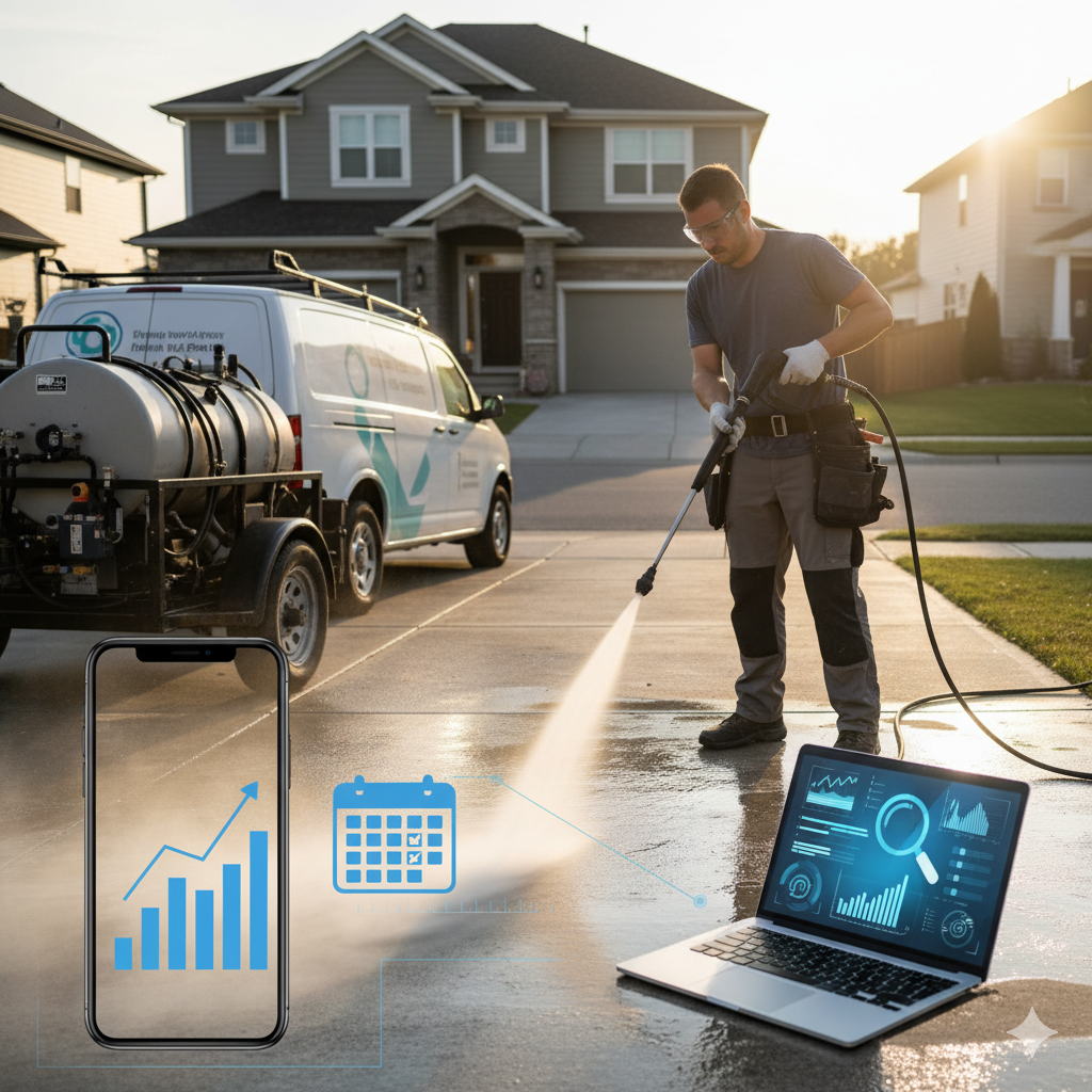 Pressure Washing Companies: Get More Jobs With Smarter Marketing