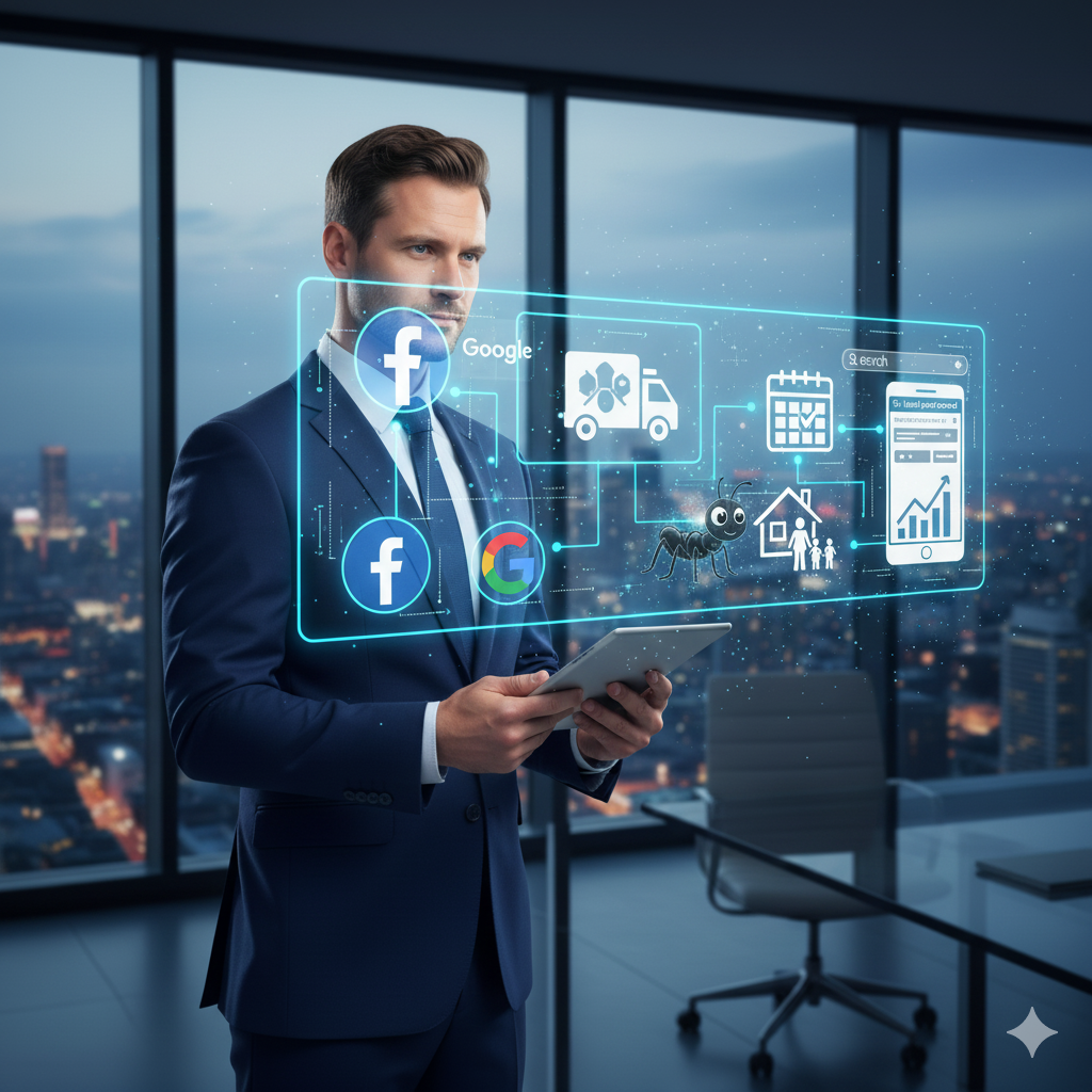 Pest Control Facebook & Google Ads That Actually Work: Proven Digital Marketing Strategies to Book More Jobs