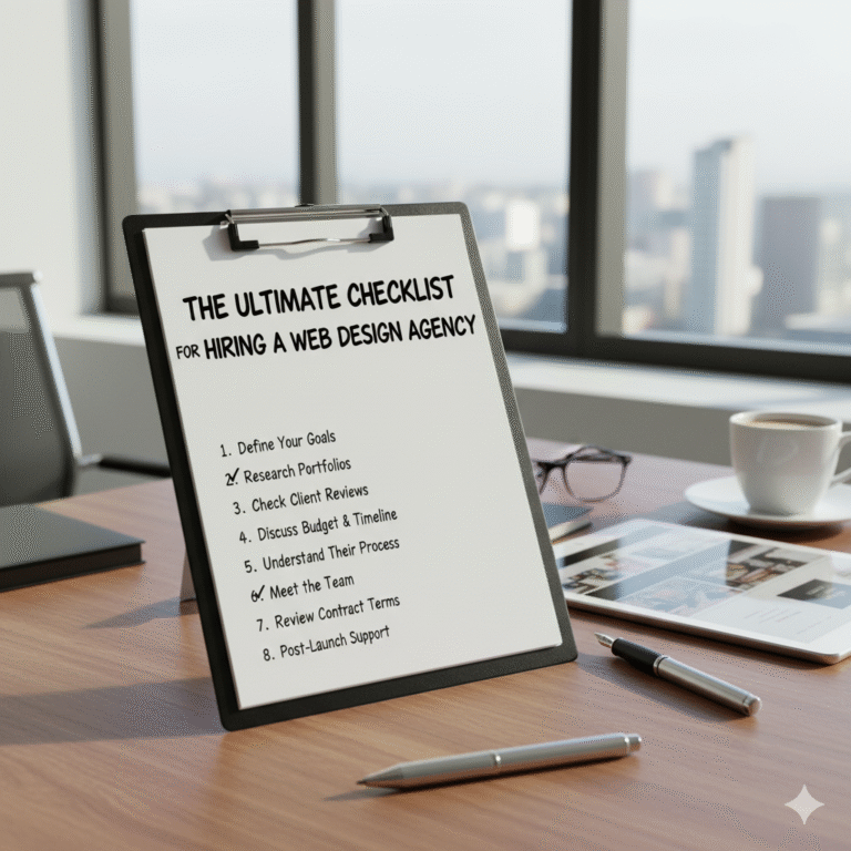 The Ultimate Checklist for Hiring a Web Design Agency