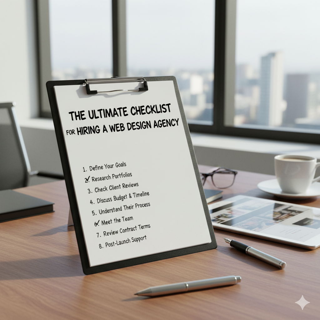 The Ultimate Checklist for Hiring a Web Design Agency