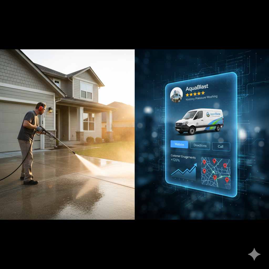How to Use Google My Business for Pressure Washer Success in 2025