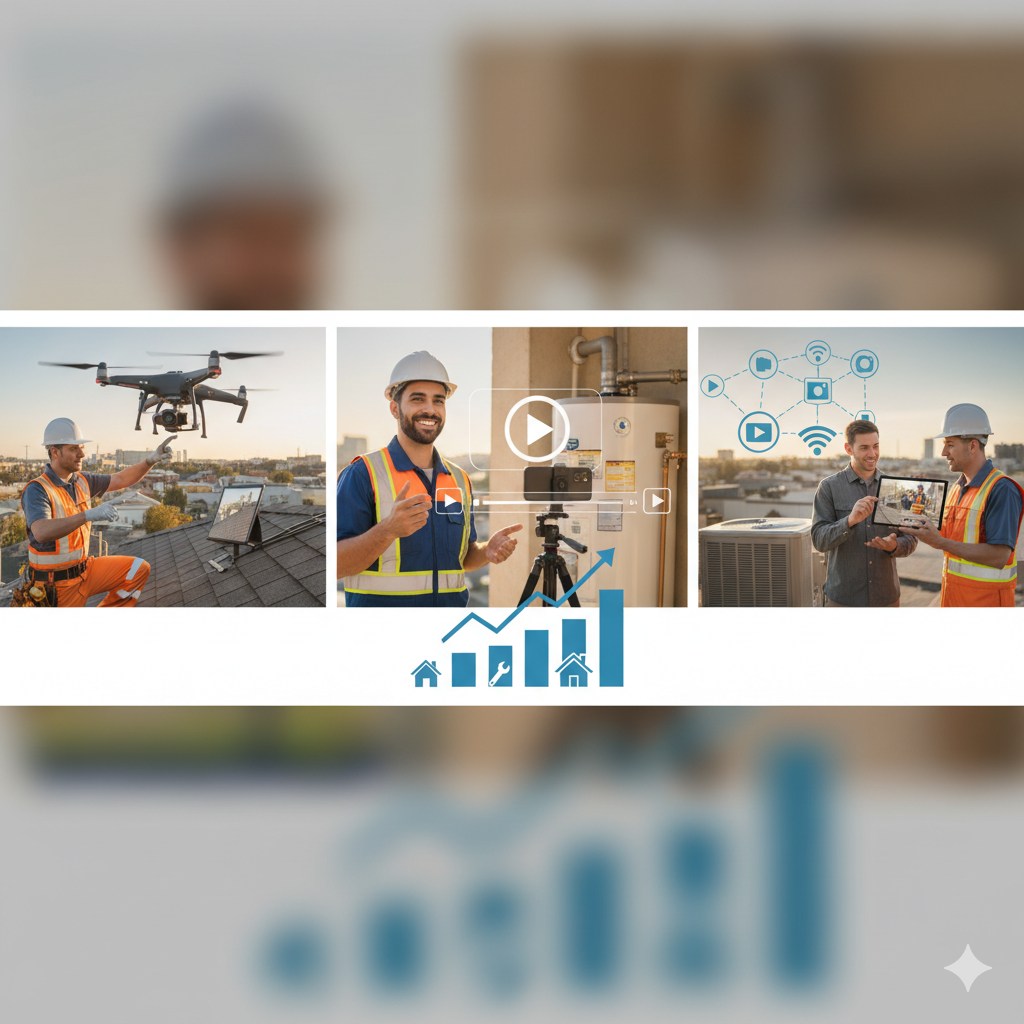 The Rise of Video Marketing for Roofers, Plumbers, and HVAC Pros: Why Visual Content is Key for Local Service Businesses
