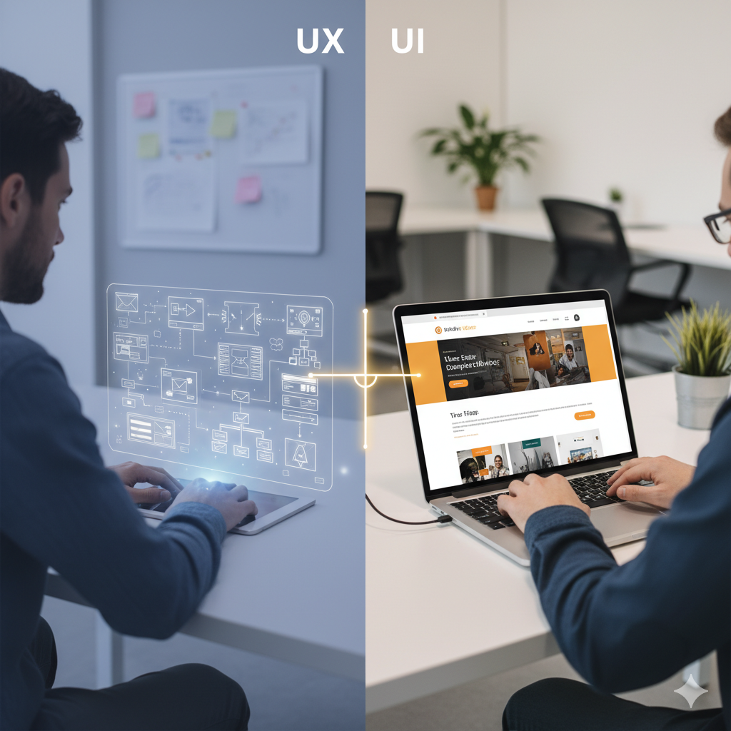 The Difference Between UX and UI in Web Development