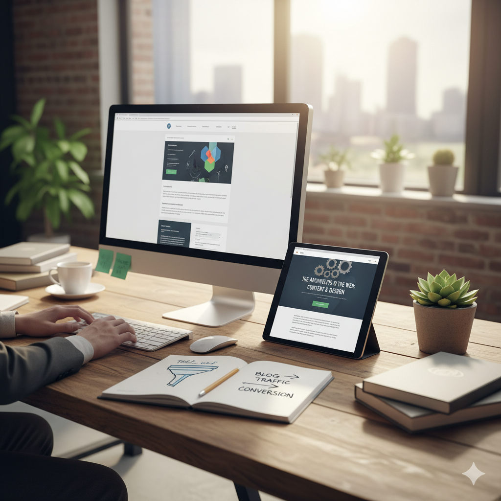 The Role of Blog Content in Web Design Marketing