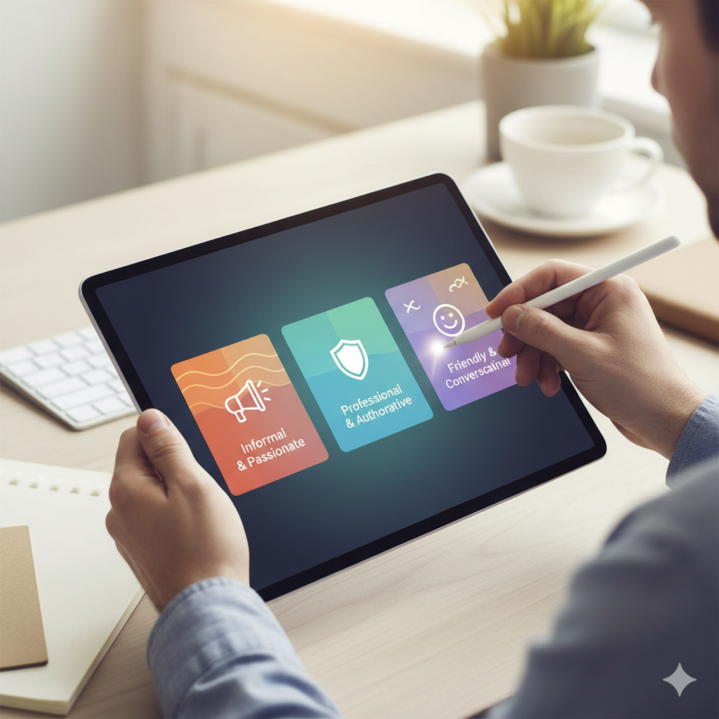 How to Choose the Right Tone for Your Website Content