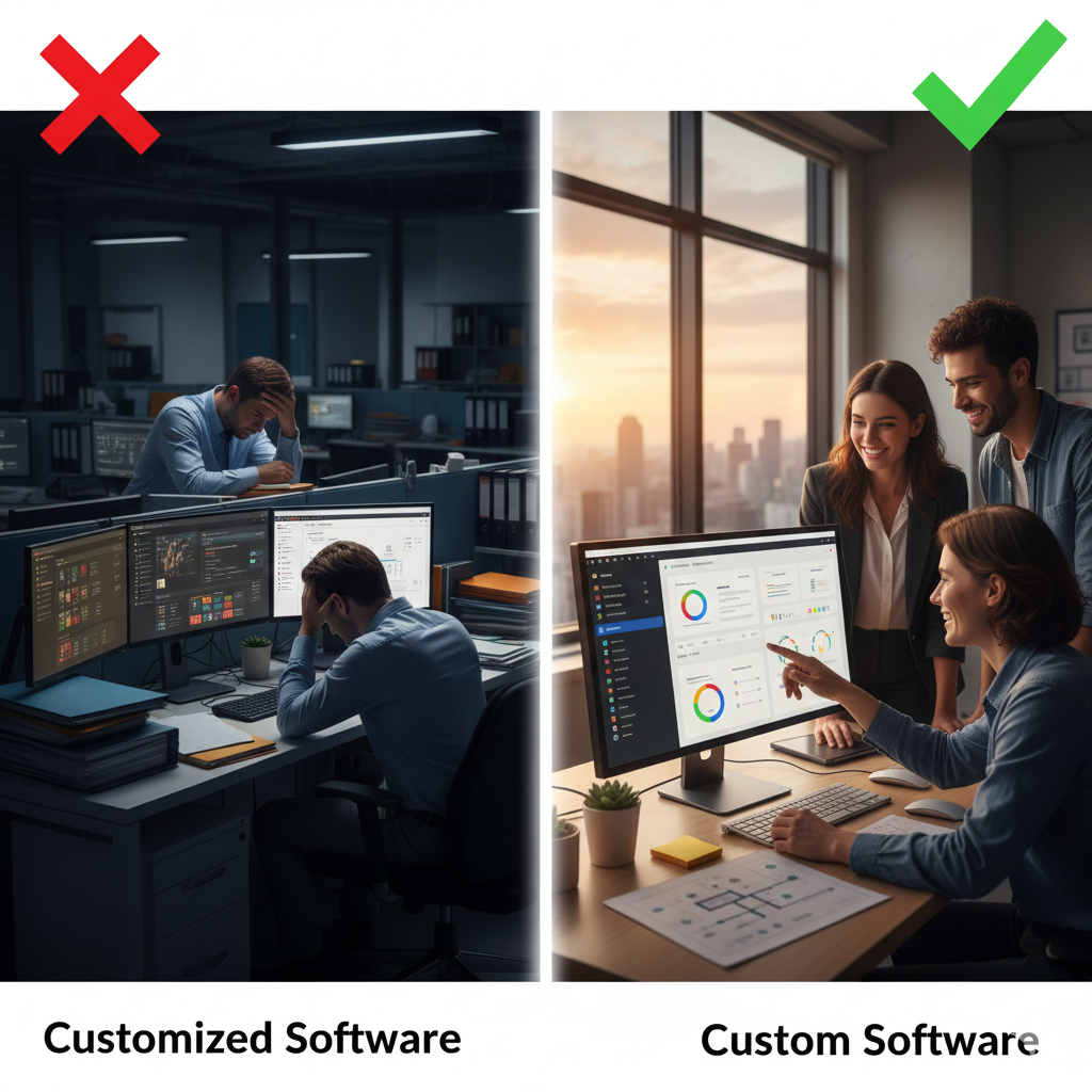 The Difference Between Custom Software and Customized Software: A Complete Guide