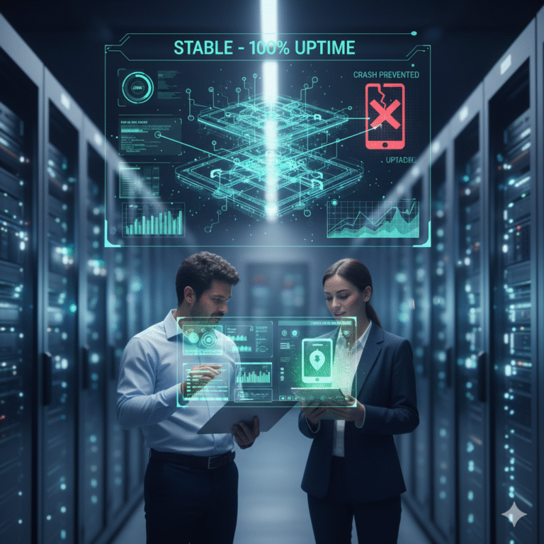 Why Scalable Backend Systems Prevent App Crashes
