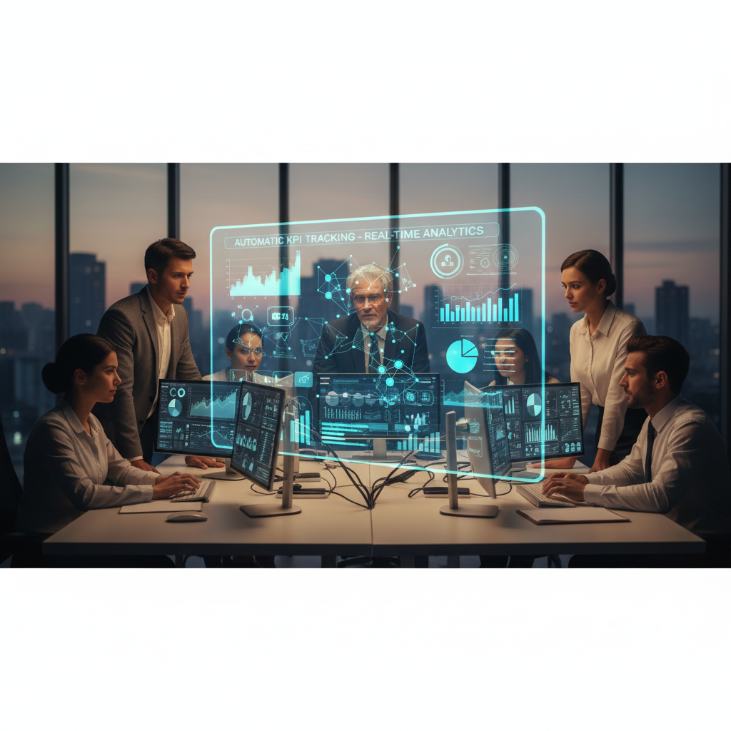 How Software Helps Teams Track KPIs Automatically