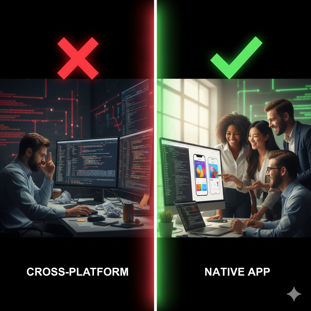 How to Choose Between Cross-Platform and Native App Development: A Comprehensive Guide