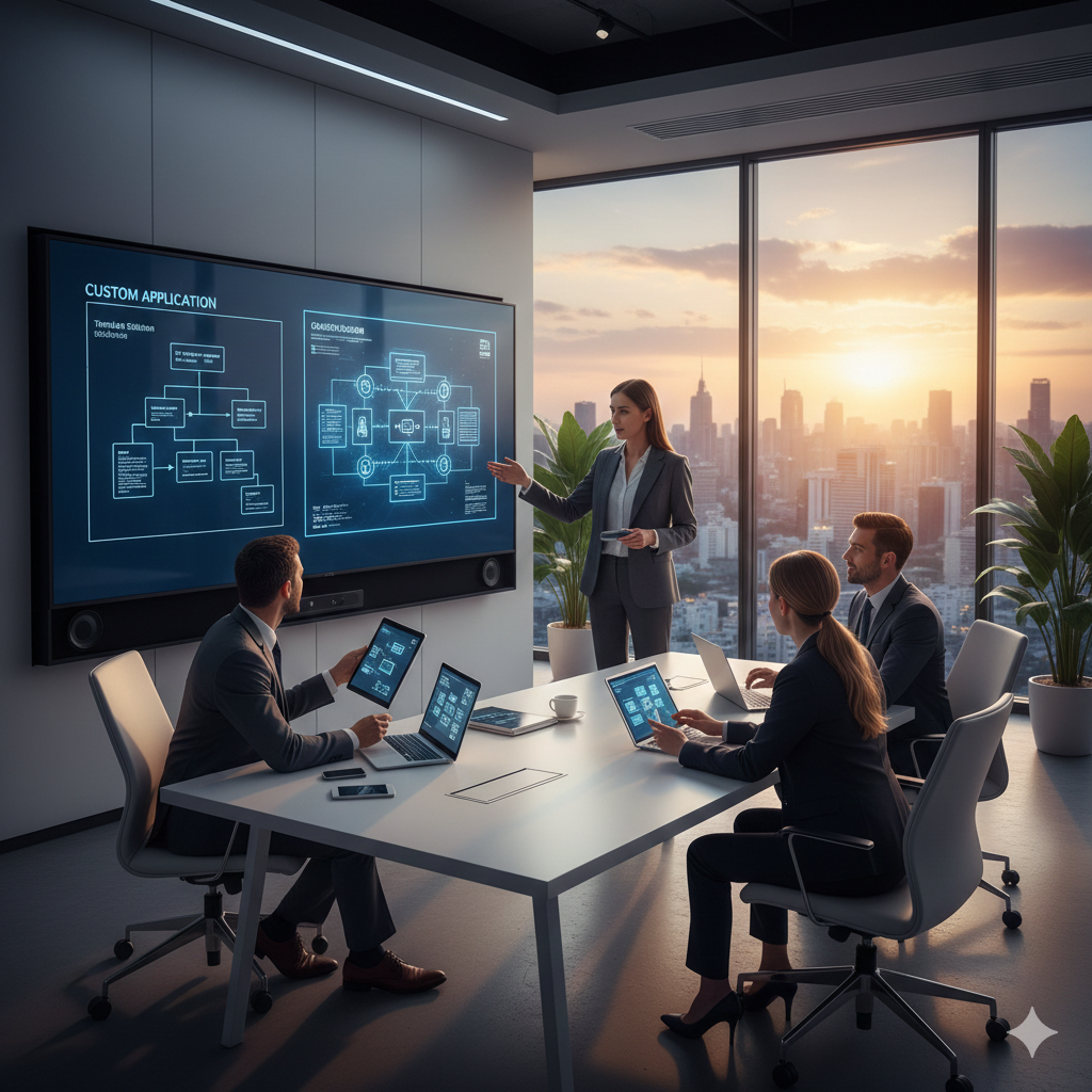 Why Custom Applications Outperform Templates: A Strategic Advantage for Modern Businesses