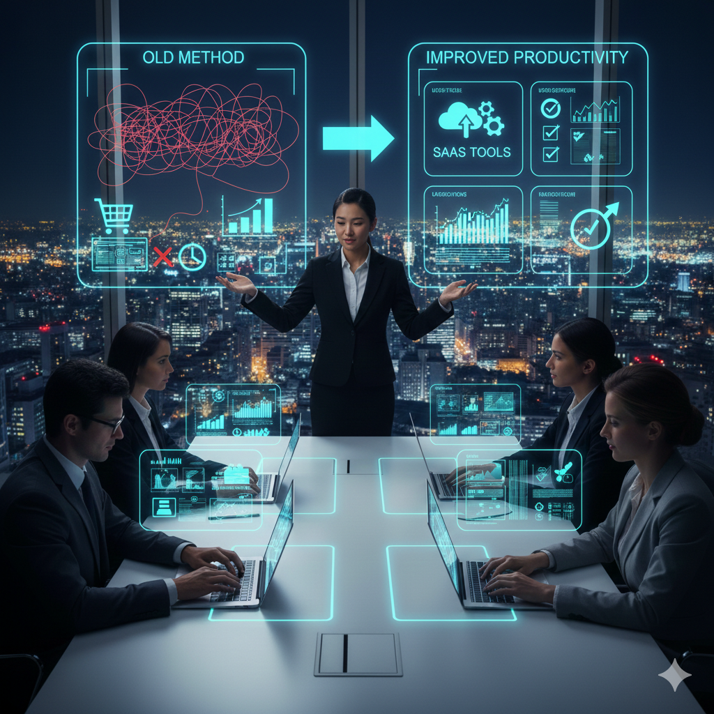 How SaaS Tools Help Improve Productivity