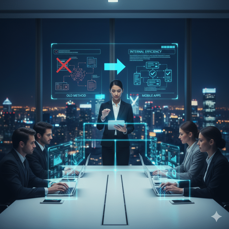 How Mobile Apps Improve Internal Efficiency