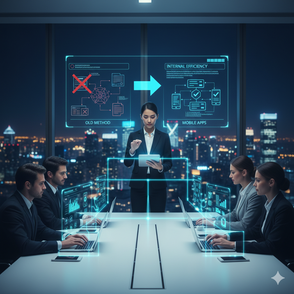 How Mobile Apps Improve Internal Efficiency