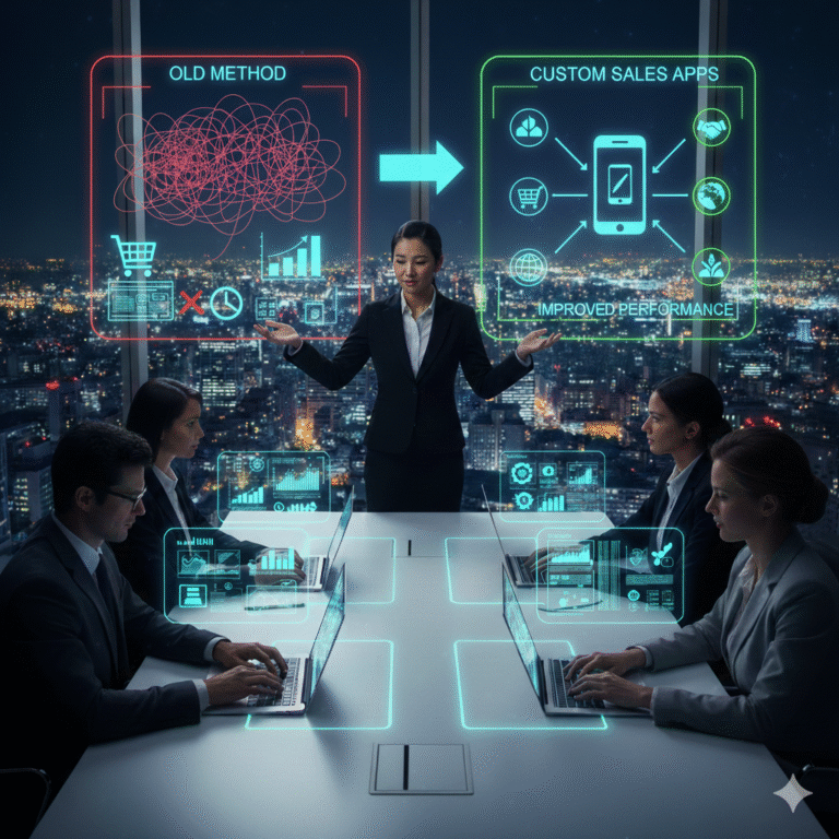 How Custom Sales Apps Improve Performance