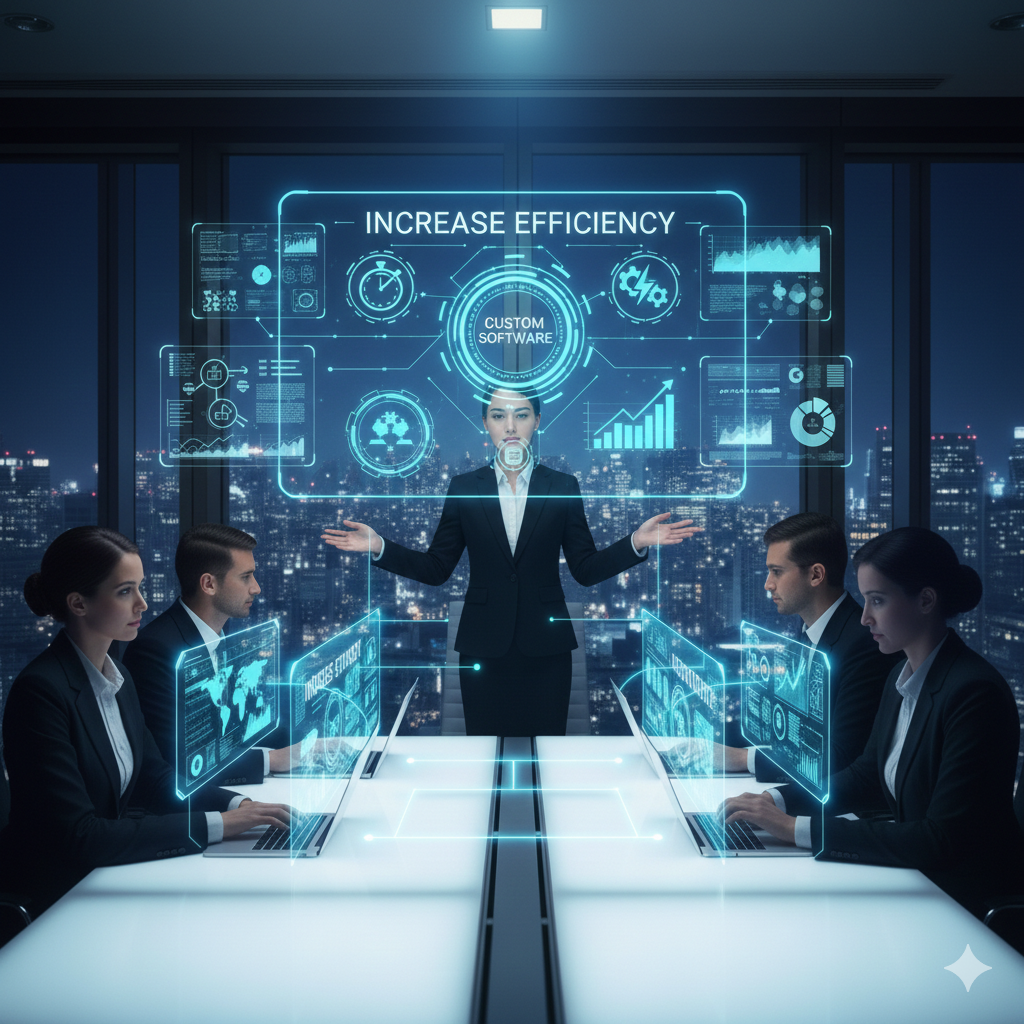 How Custom Software Helps Increase Efficiency in Modern Businesses